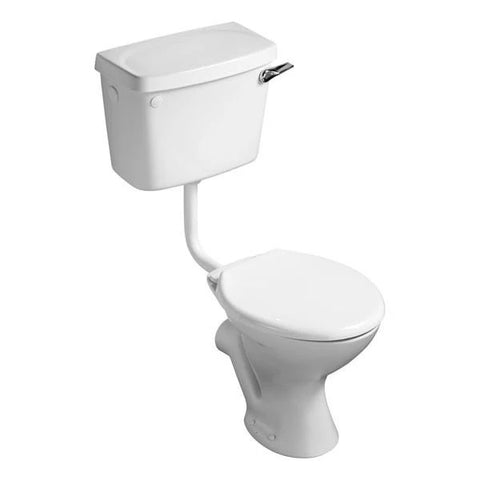 ANCHOR VITREOUS ARISTAR WHITE LOW-LEVEL TOILET