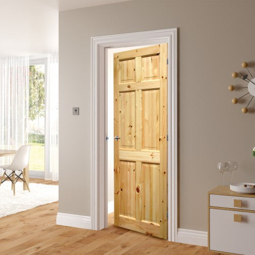 Imported Knotty Pine Door