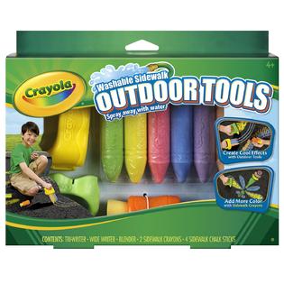 CRAYOLA WASHABLE SIDEWALK OUTDOOR TOOLS