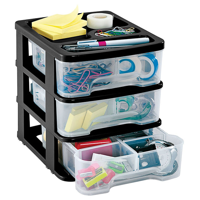 RIMAX DRAWER ORGANIZER 3G BLACK (11733)