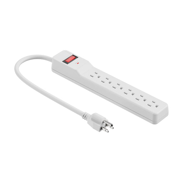 6FT RHINOCORD POWER STRIP OUTLET