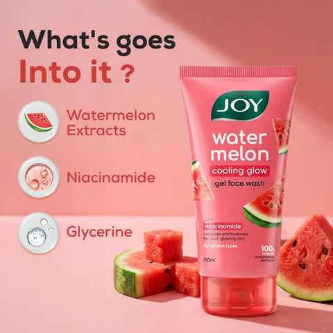 JOY WATER MELON COOLING GLOW GEL FACE WASH
