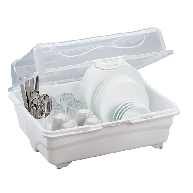 RIMAX DRY & STORAGE WHITE DISH RACK