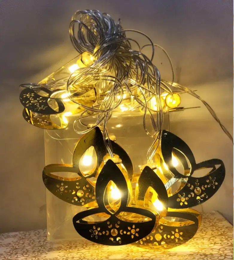 DIYA 16led METAL DIWALI STRING LIGHTS