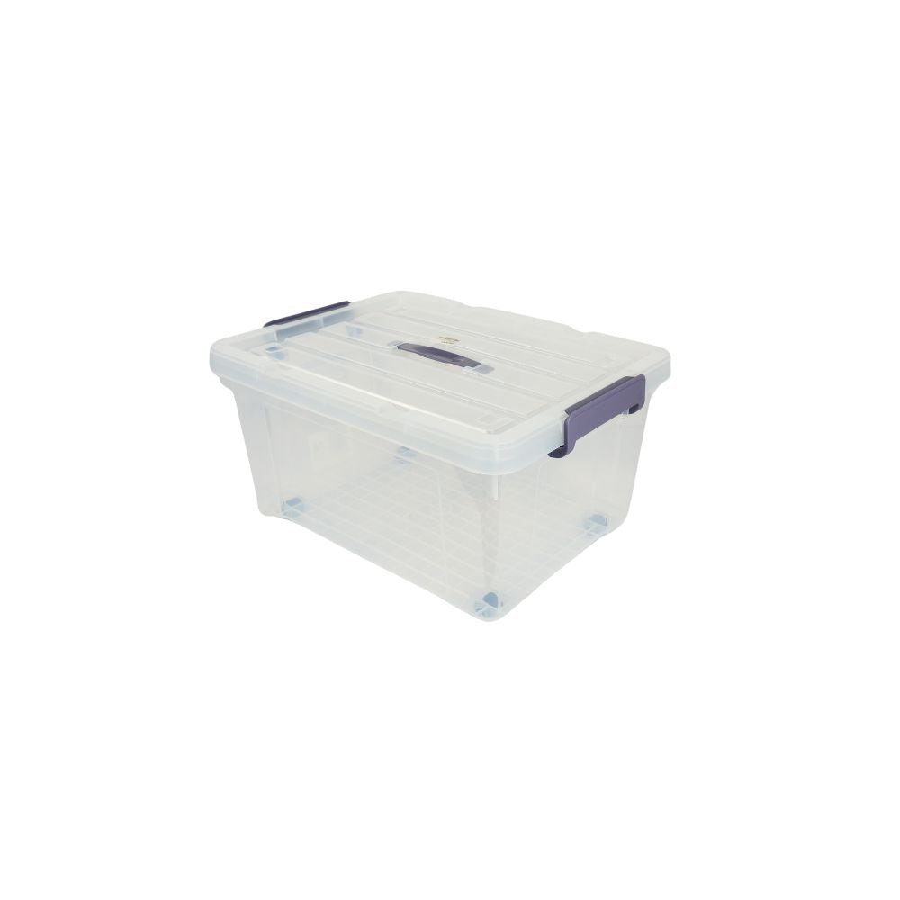 WS PLASTIC STORAGE BIN (50L) CLEAR