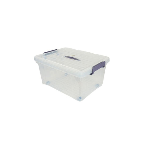 WS PLASTIC STORAGE BIN (50L) CLEAR