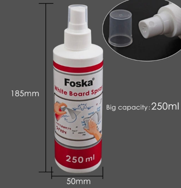 FOSKA 250ML WHITEBOARD CLEANING SPRAY