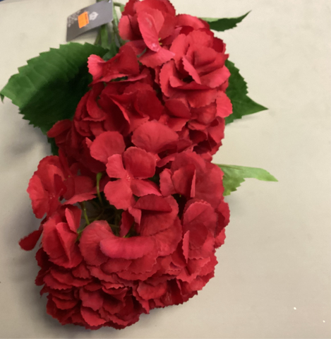 ARTIFICIAL FLOWER RED (2 Stems)