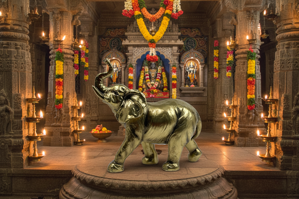 POLY ELEPHANT DECOR