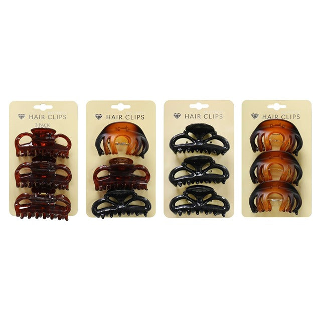 HAIR CLIPS (3PK)