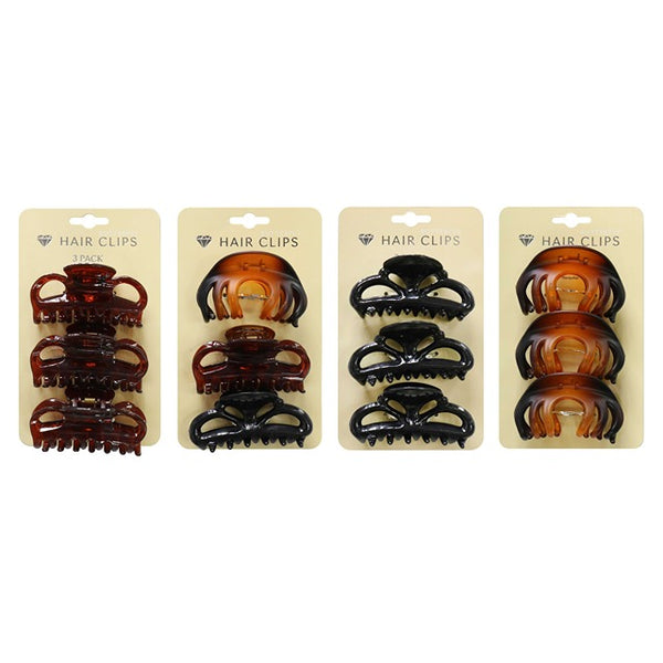 HAIR CLIPS (3PK)