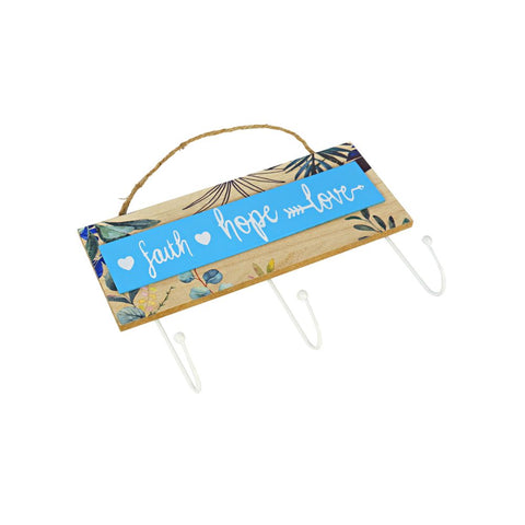 WS WOODEN KEY HOLDER