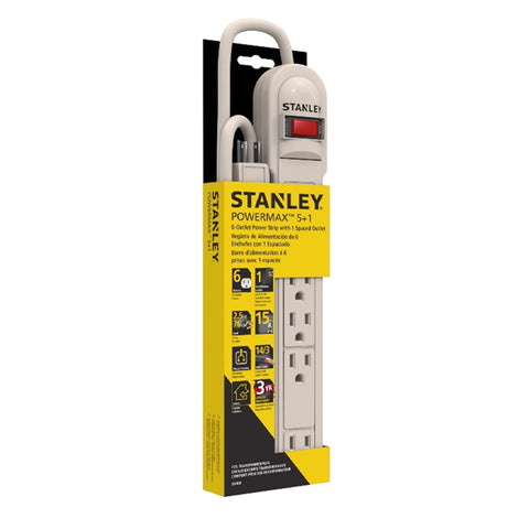 STANLEY POWERMAX 5+1 BEIGE STRIP 6 outlet