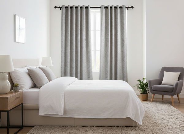 CLASSY HOMES JACQUARD CURTAIN