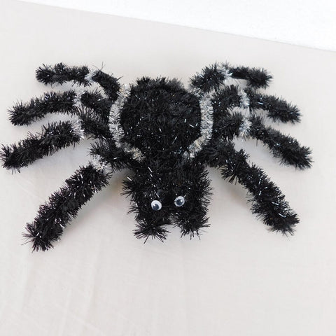 TINSEL SPIDER (22cm)