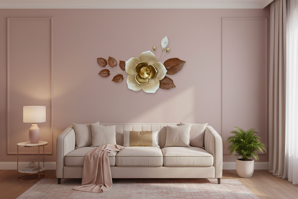 IRON DECORATIVE WALL PLAQUE