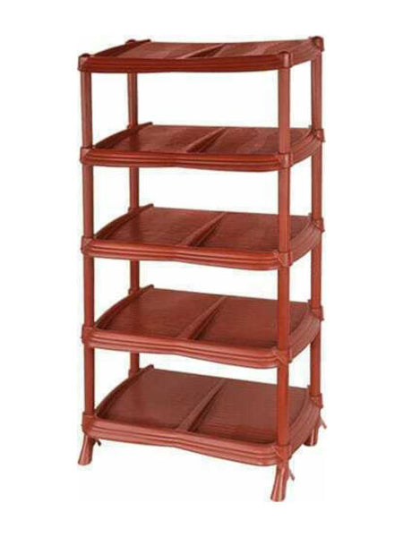 SHOE RACK BROWN