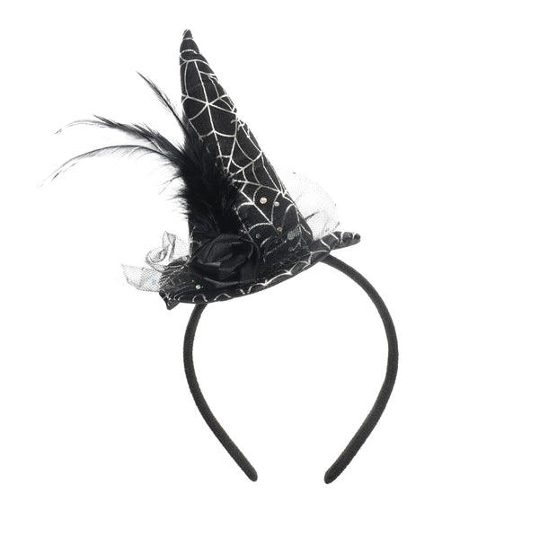 WITCH HAT GLITTER HEAD BAND (Halloween)