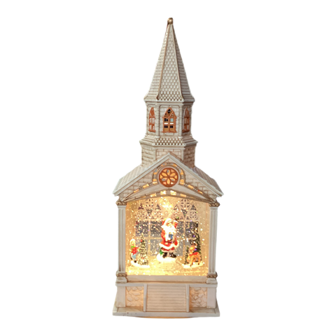 CHRISTMAS CHURCH LAMP