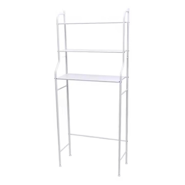 METAL WASHING MACHINE RACK (White)