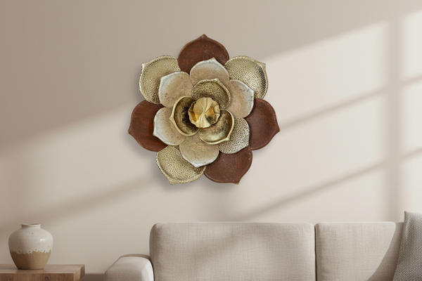 IRON DECORATIVE WALL PLAQUE