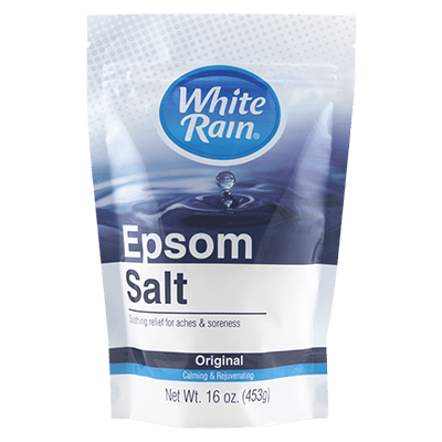 White rain Epsom salt