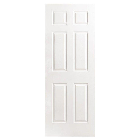PVC COATED 32 X 80" 6 PANEL INTERIOR DOOR