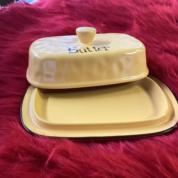 BUTTER DISH WITH COVER