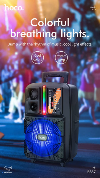 HOCO BS37 DANCER WIRELESS PORTABLE SPEAKER BOX