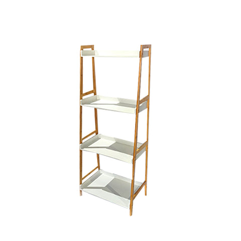 M&J 4 TIER BAMBOO ORGANIZER WHITE