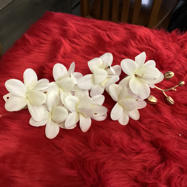 WHITE WITH GOLD FILLER