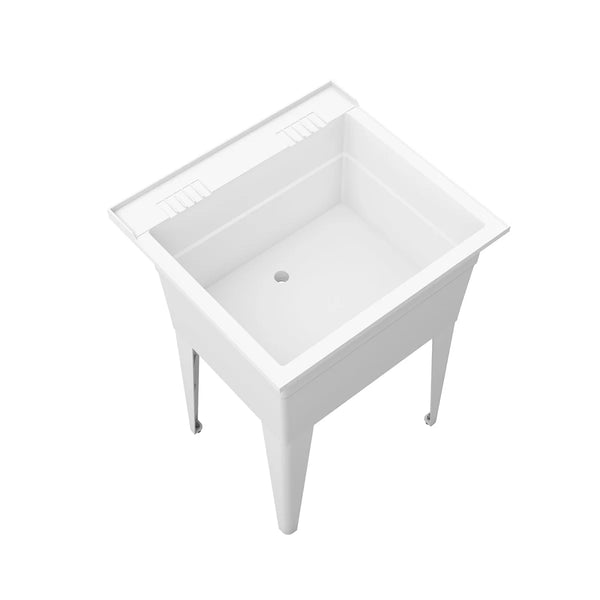 LAUNDRY TUB WHITE RUGGED TOP LT-353