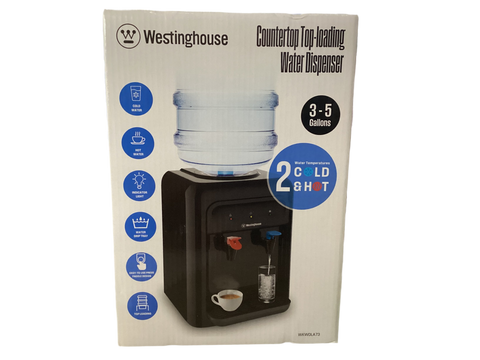 WESTINGHOUSE ROOM TEMP ELECTRONIC COOLING COUNTERTOP DISPENSER