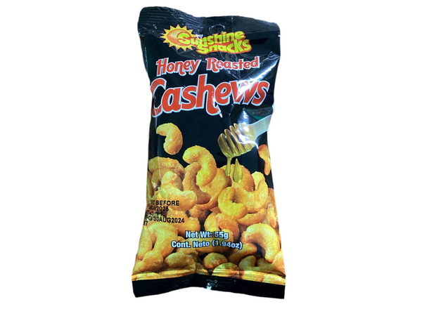 SUNSHINE SNACKS HONEY ROASTED CASHEW NUTS