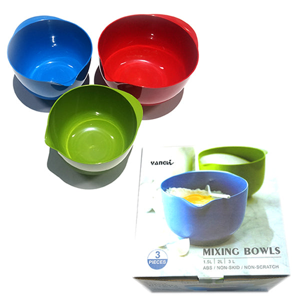 YANGLI 3 PC MIXING BOWL Set