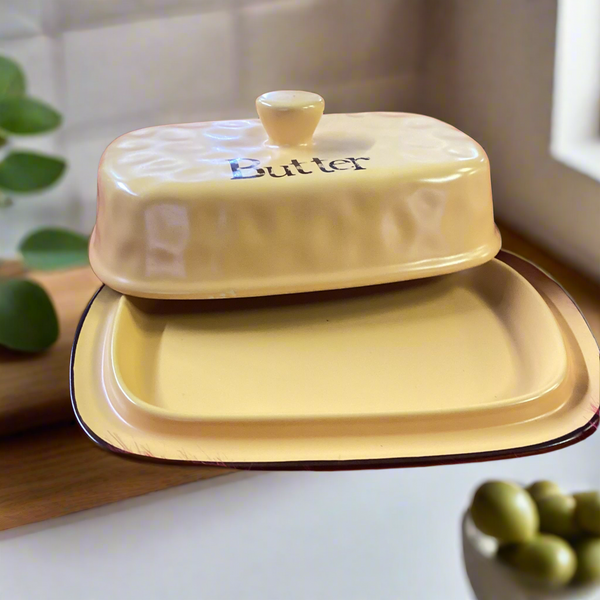 BUTTER DISH WITH COVER