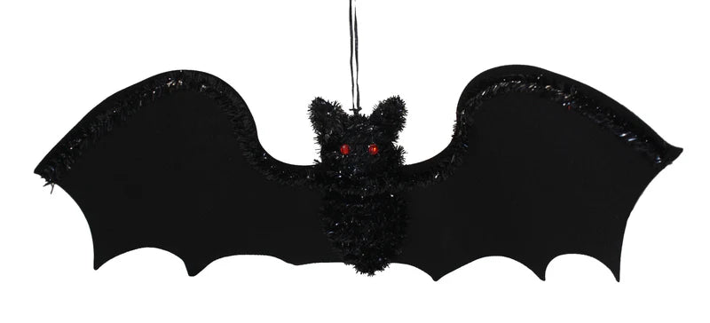 Tinsel hanging bat