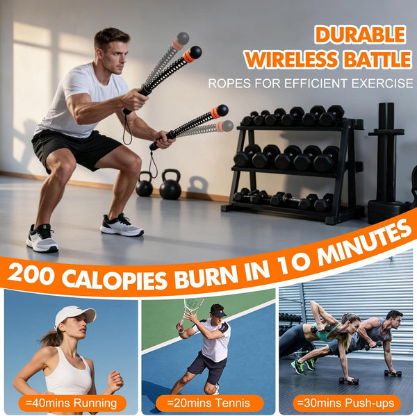 AL-014 Cordless Battle Ropes