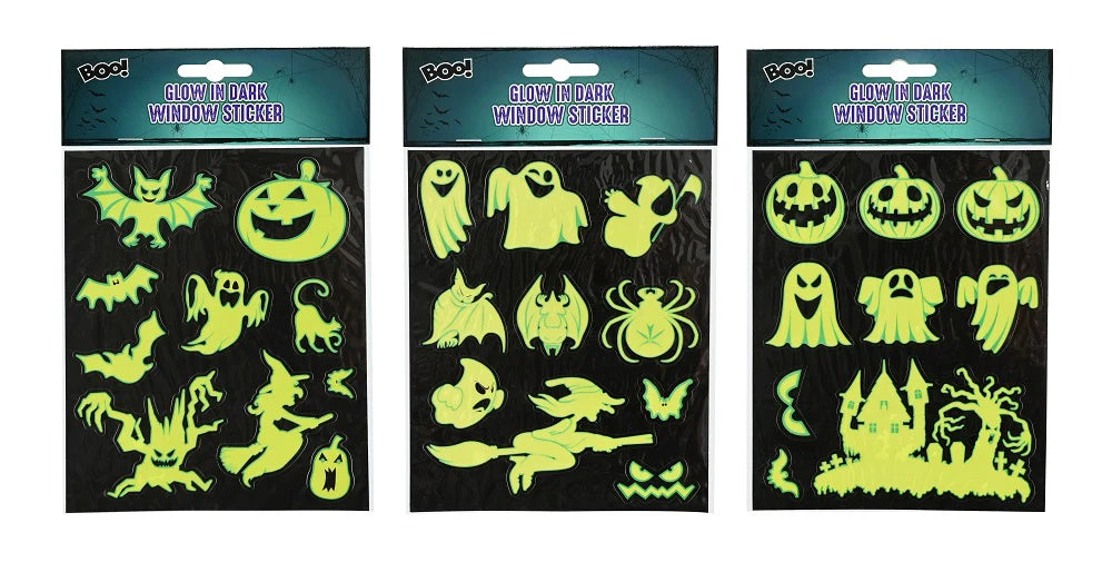 GLOW IN THE DARK WINDOW STICKER