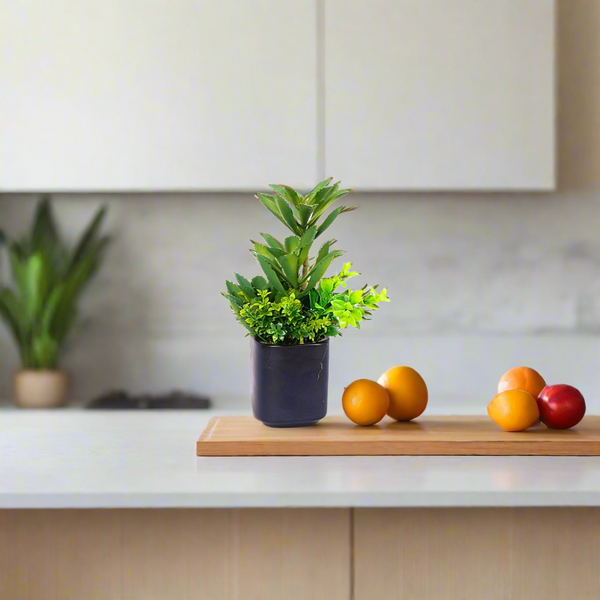 SKYGARDEN 9” ARTIFICIAL KALANCHOE PLANT