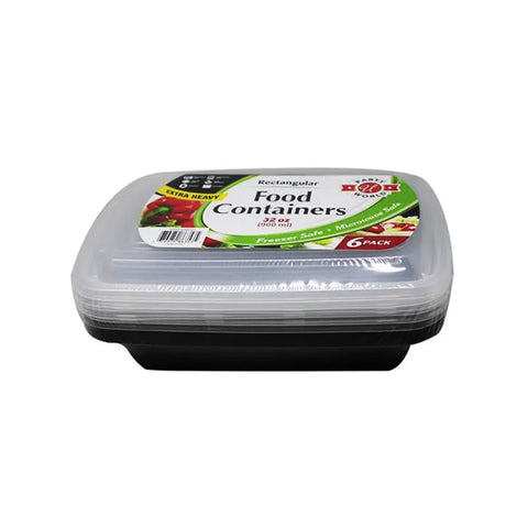U 6PK FOOD CONTAINER (EXTRA HEAVY)