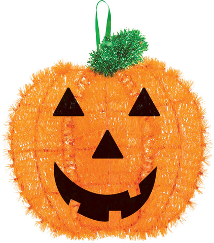 TINSEL PUMPKIN (20CM)