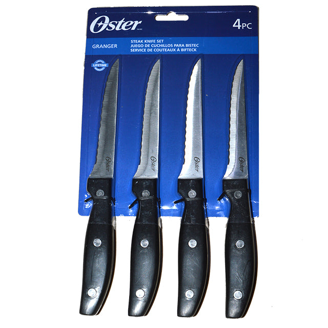 OSTER STEAK KNIFE 4PC SET