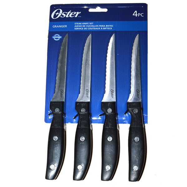 OSTER STEAK KNIFE 4PC SET