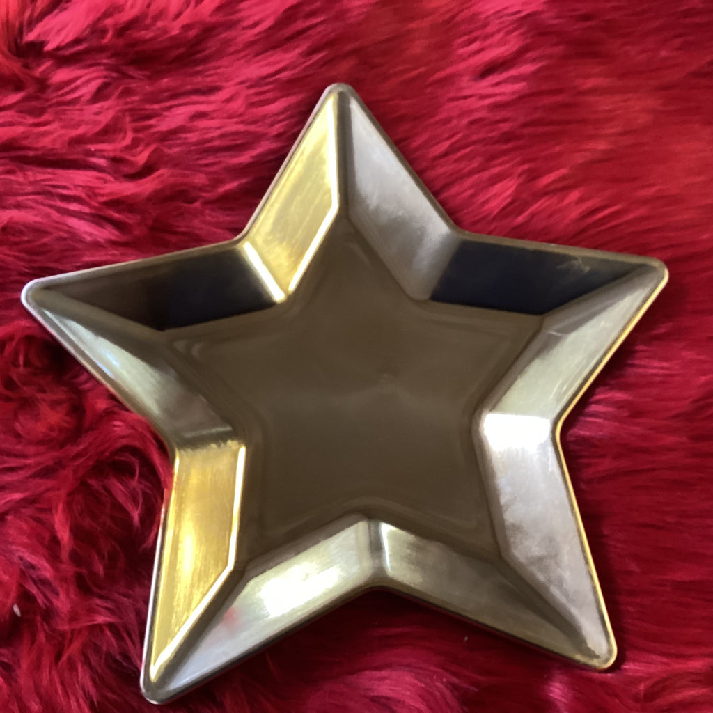 STAR SHAPED XMAS PLATE