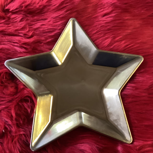STAR SHAPED XMAS PLATE