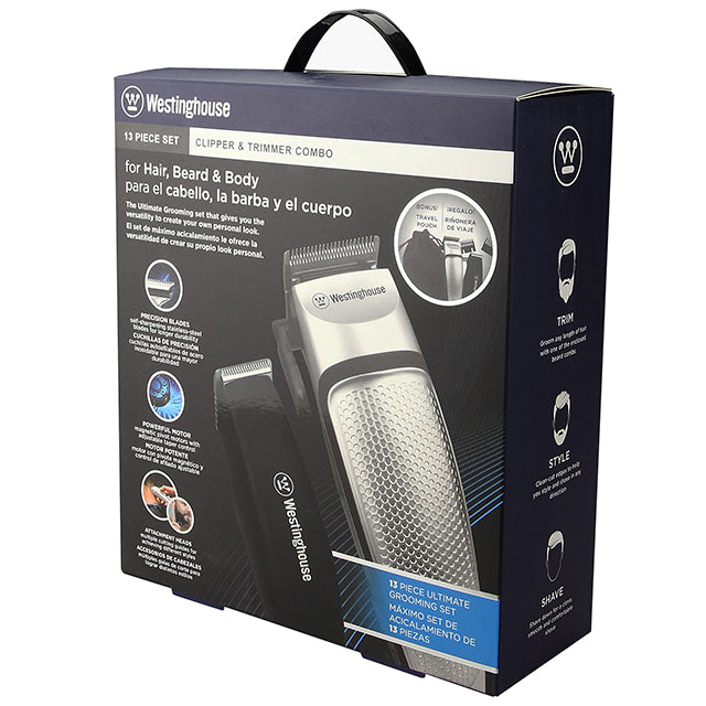 Westinghouse 13pc men’s clipper and trimmer combo