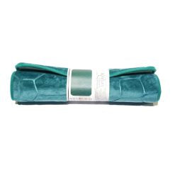 MICROFIBER BATH MATH(COBBLESTONE) TEAL JS170202