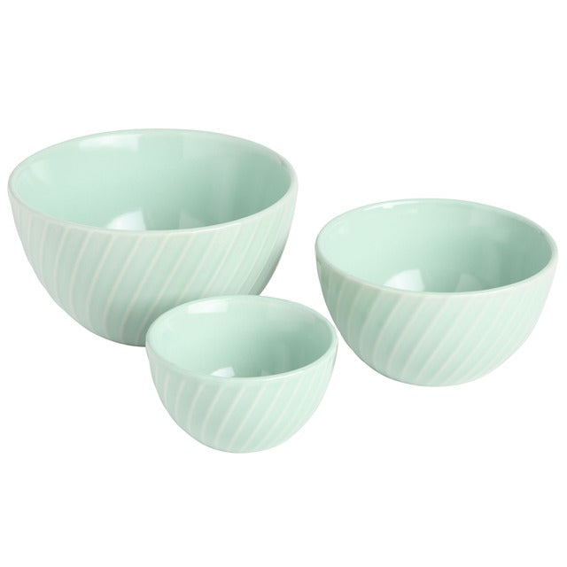MARTHA STEWART 3Pc PREP BOWL SET