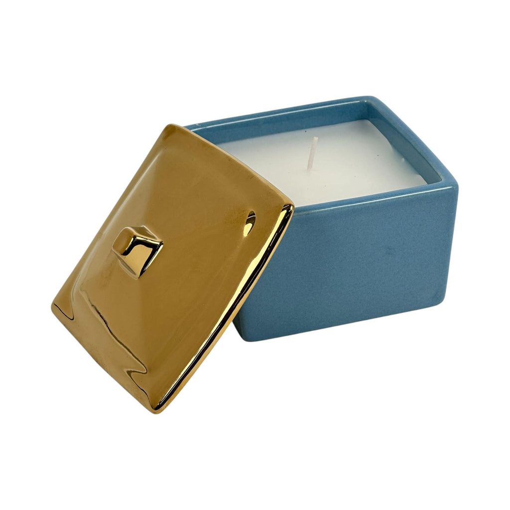 4” CANDLE BOX ( vanilla scent)